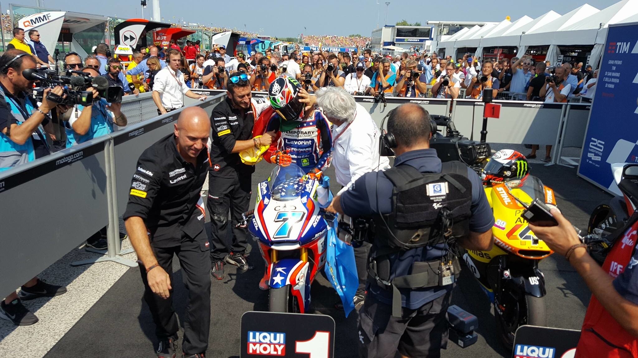 Moto2 Misano, capolavoro da lacrime di Baldassarri
