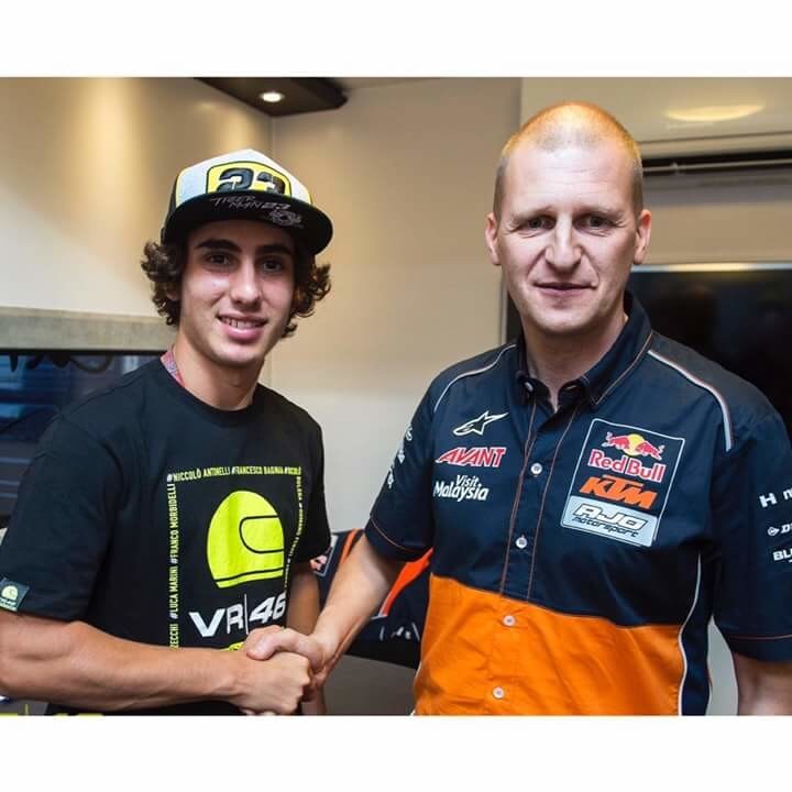 Moto3 2017, Antonelli firma con Red Bull KTM
