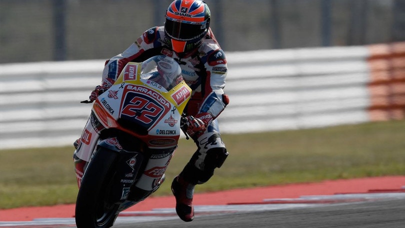Moto2, Sam Lowes prova a Valencia