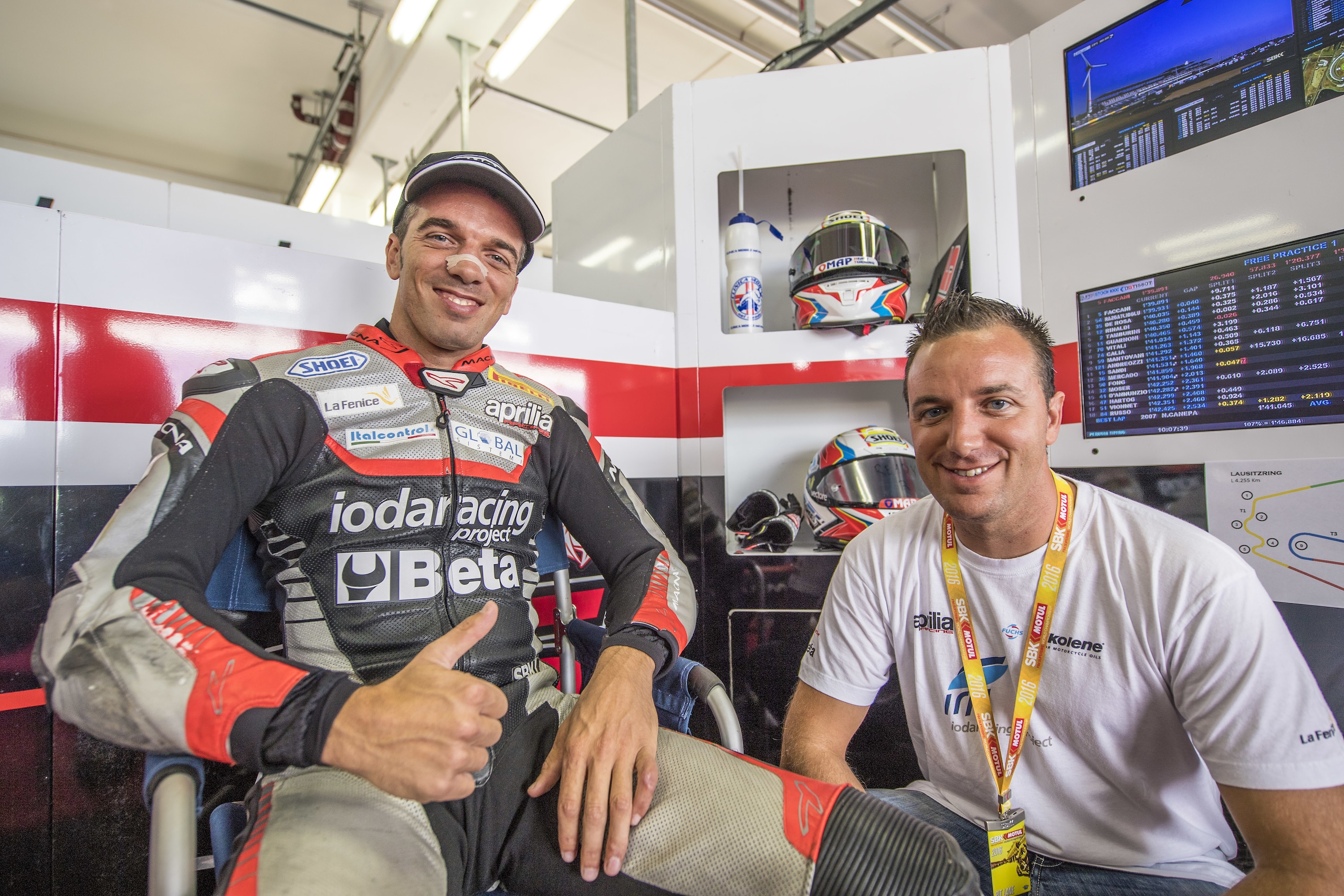 SBK Germania: De Angelis, dall'inferno al paradiso in meno di un anno