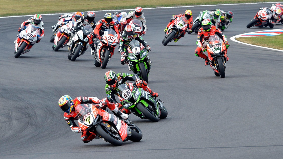 SBK Ducati: Davies su, Giugliano giù