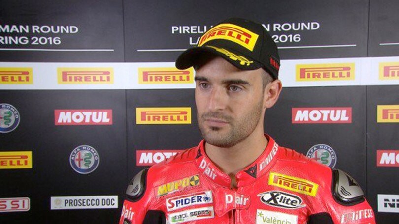 SBK Germania, Forés: "Speravo in una gara sul bagnato"