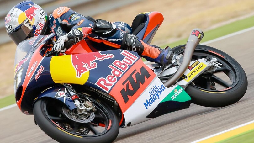 Moto3 Aragon: Binder si riscatta in FP2