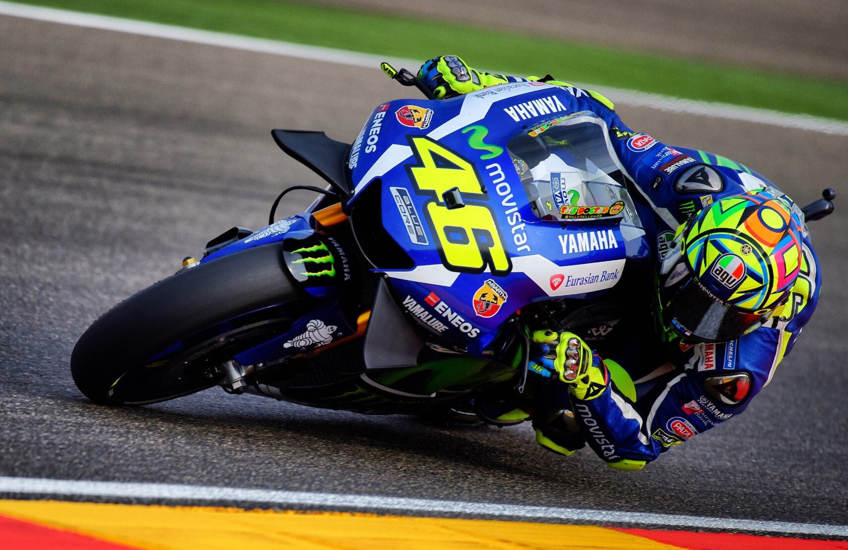 MotoGP Aragon: Rossi e Marquez si marcano a distanza