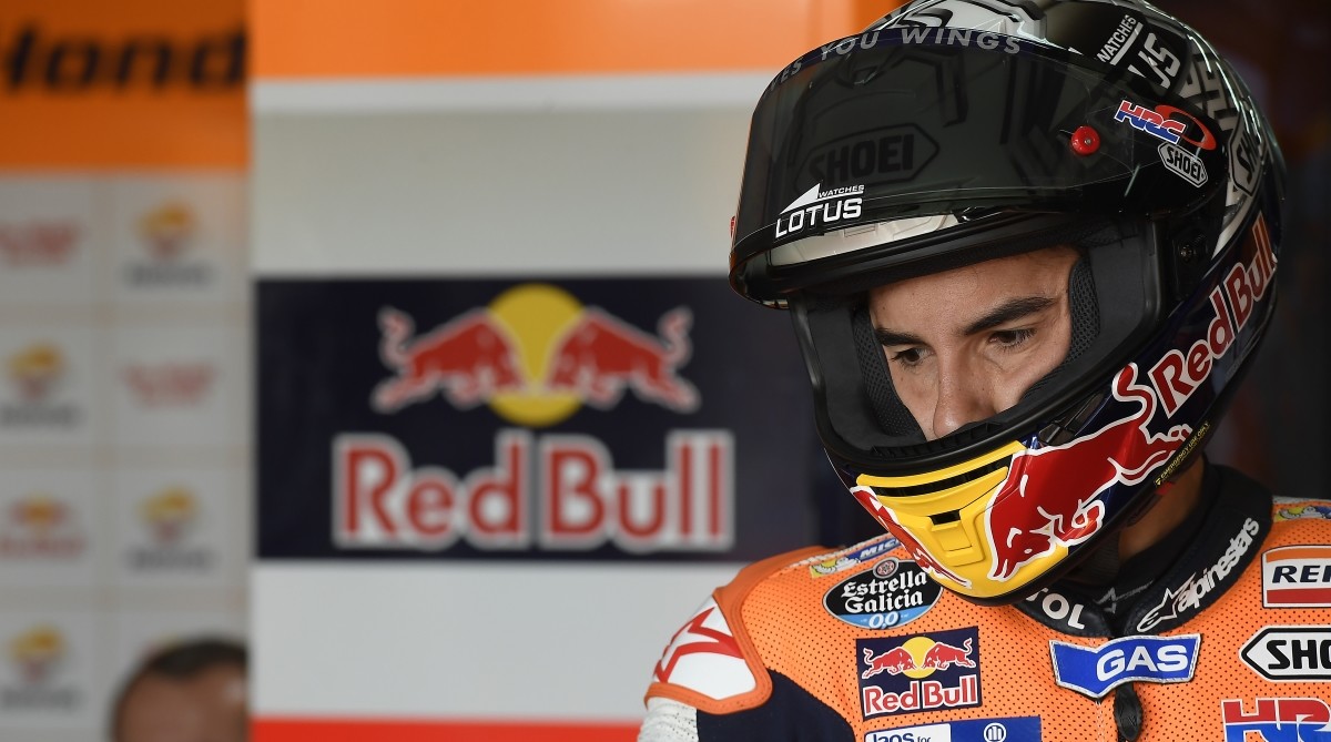 MotoGP Aragon, Marquez "Vado bene anche con le gomme usate"