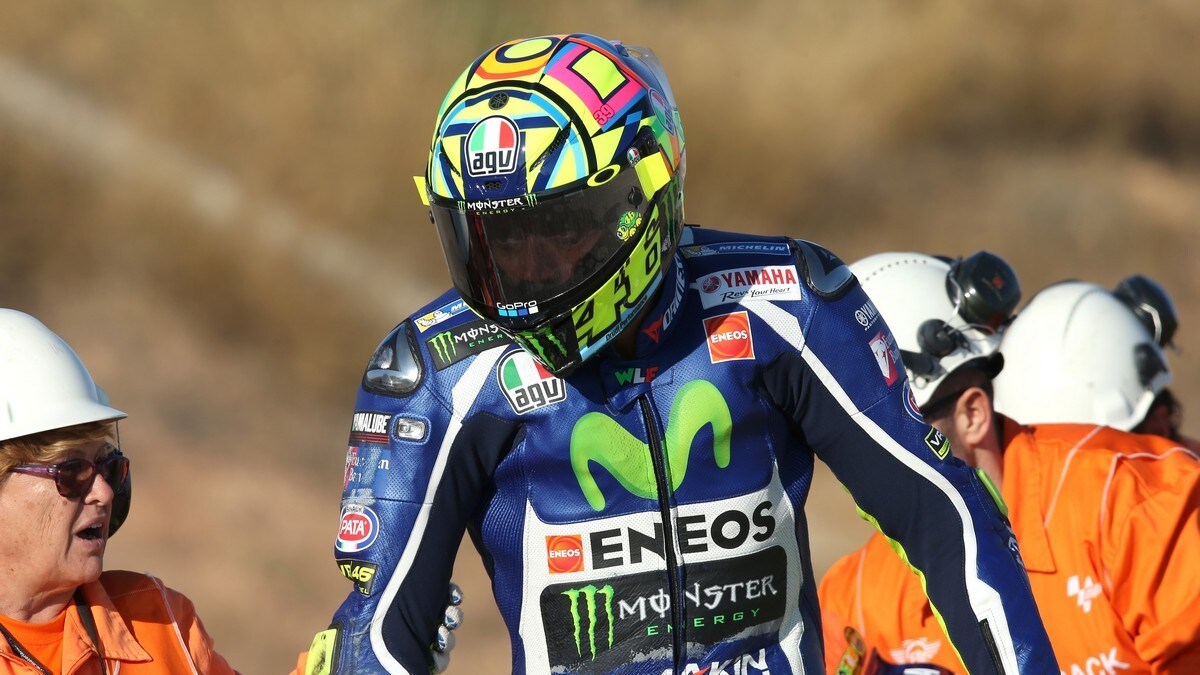 MotoGP Aragon, Rossi "Peccato per l'errore"