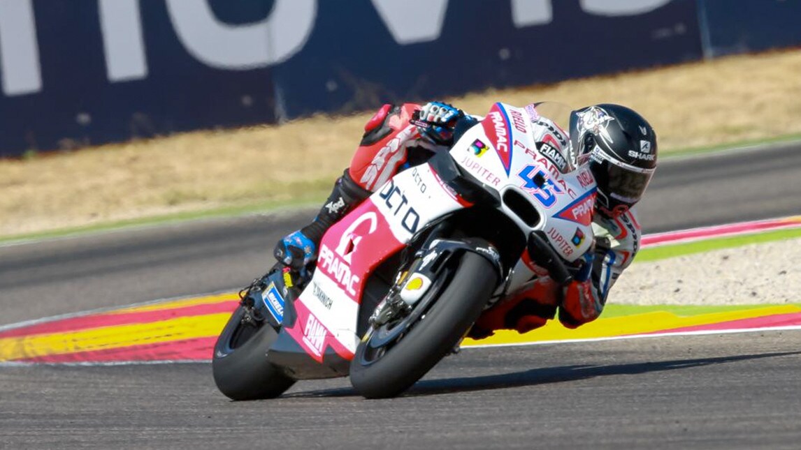MotoGP, Redding: "Petrucci mi è arrivato addosso"