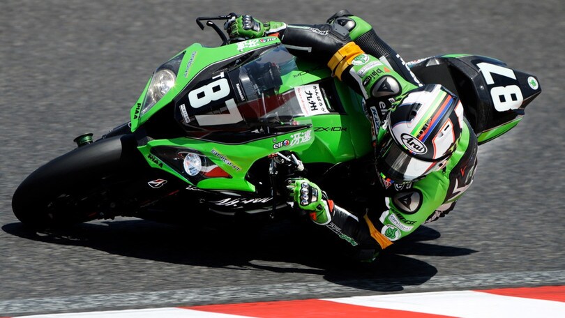 Haslam nella Superbike giapponese
