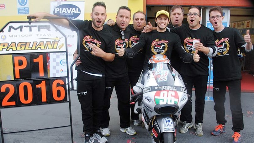 CIV, Moto3: Pagliani campione