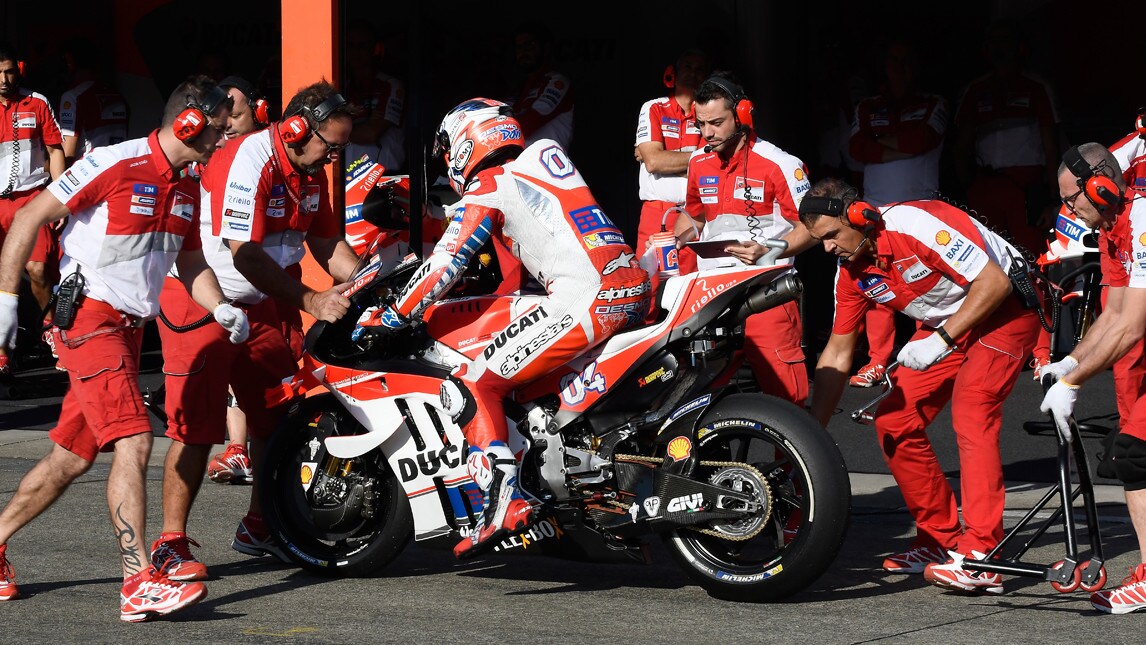 MotoGP Australia: Dovizioso e Barbera ancora insieme