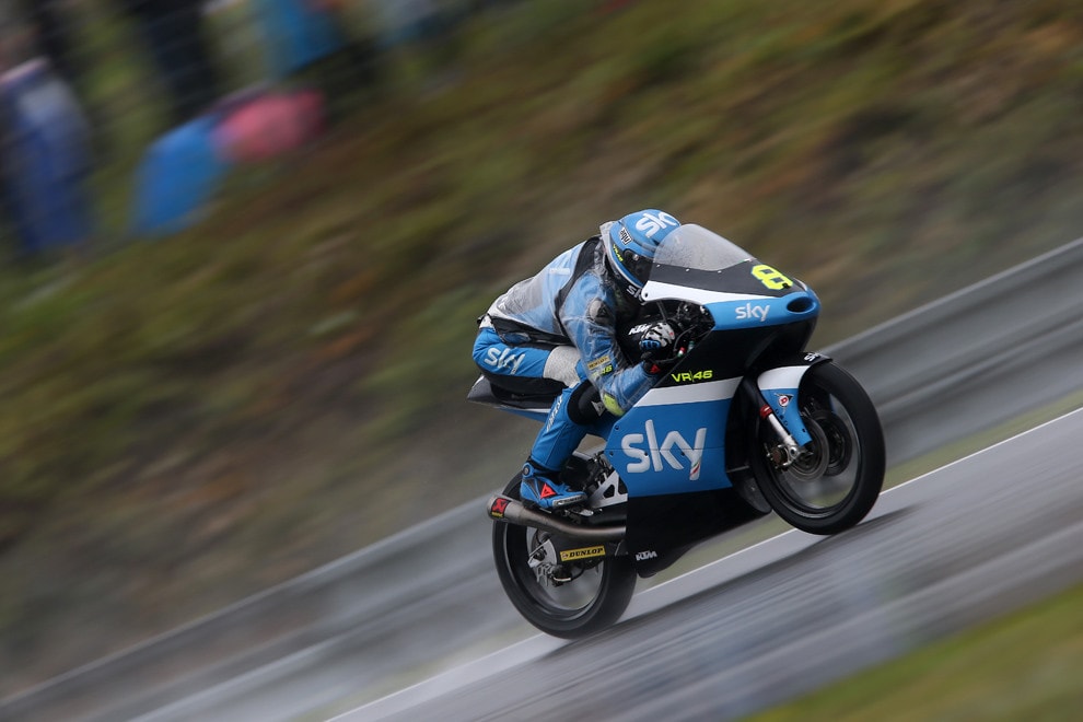 Moto3 Phillip Island, FP1: Bulega sotto la pioggia