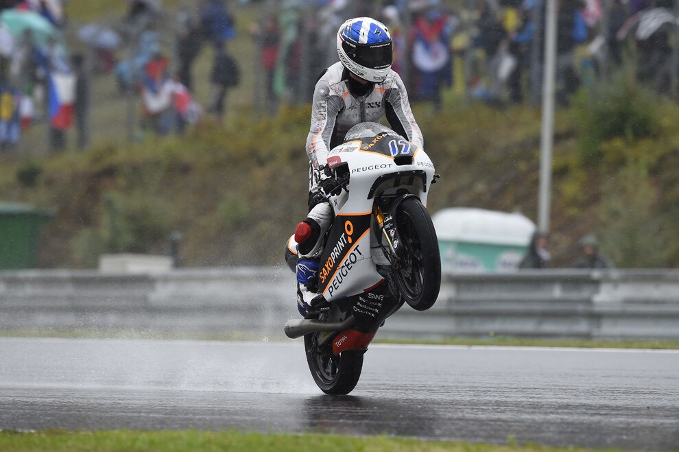 Moto3 Phillip Island, FP2: McPhee e Peugeot dominano sotto il diluvio
