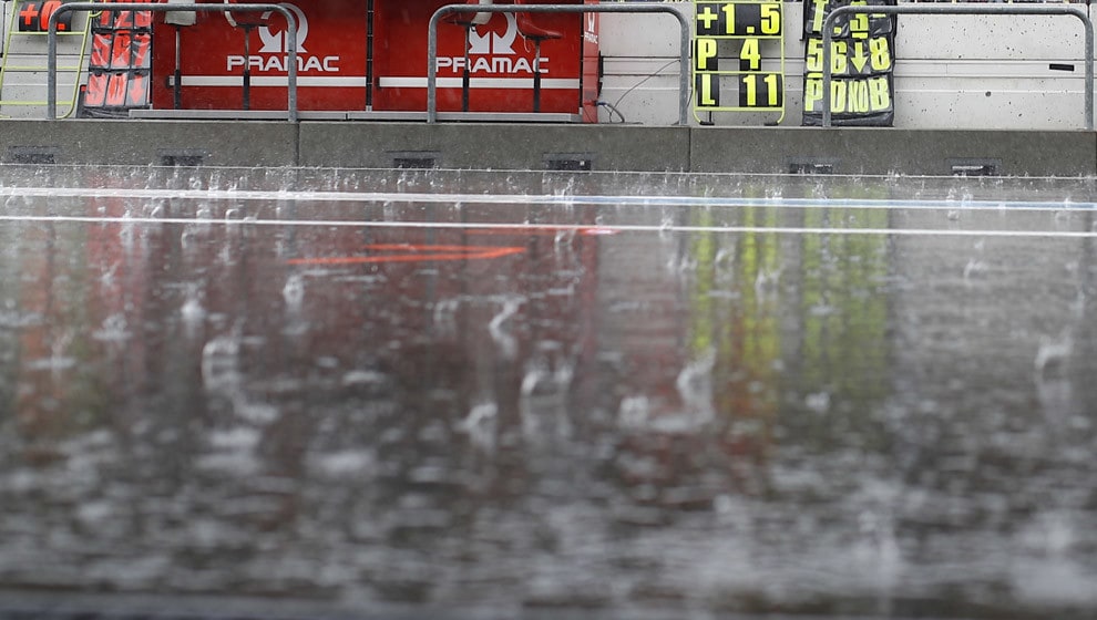Troppa pioggia a Phillip Island: annullate le FP2 MotoGP e Moto2