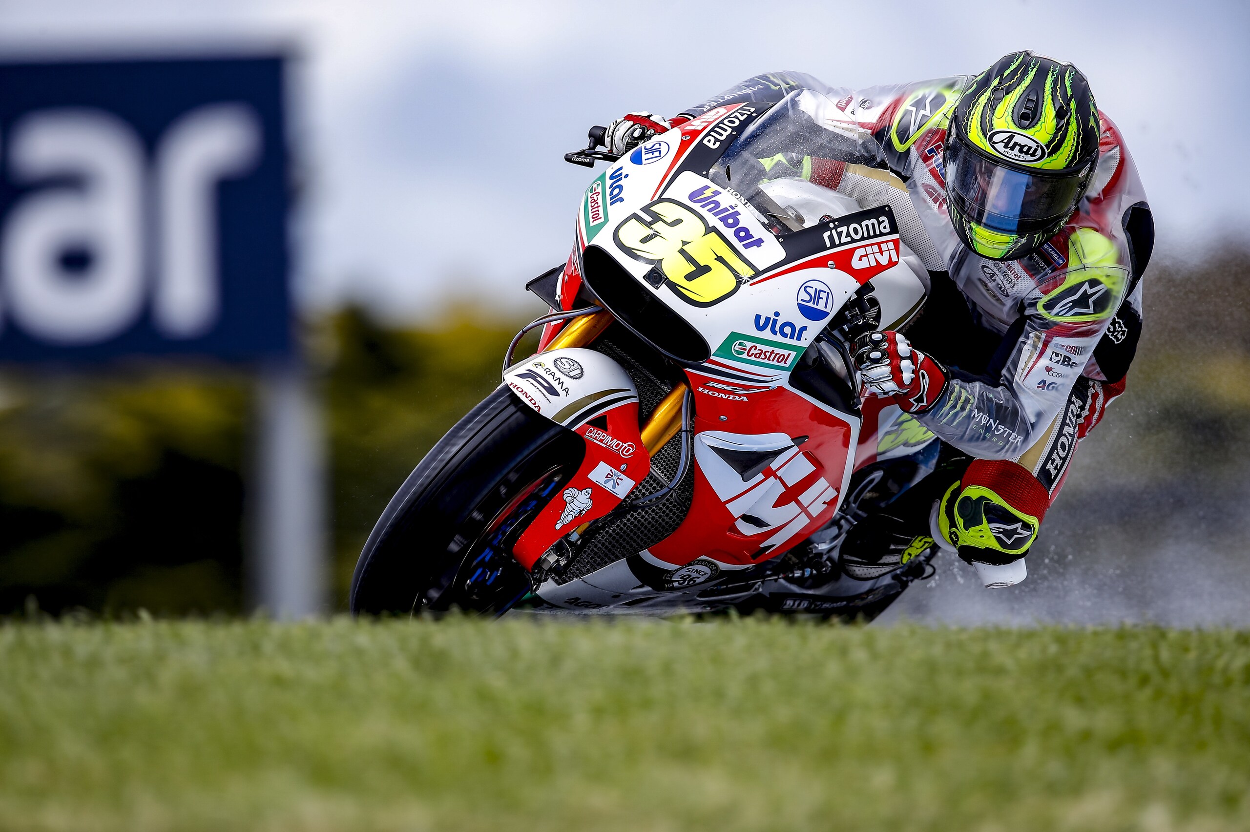 MotoGP Australia, Crutchlow: "Il segreto? Corro anche per mia moglie e mia figlia"