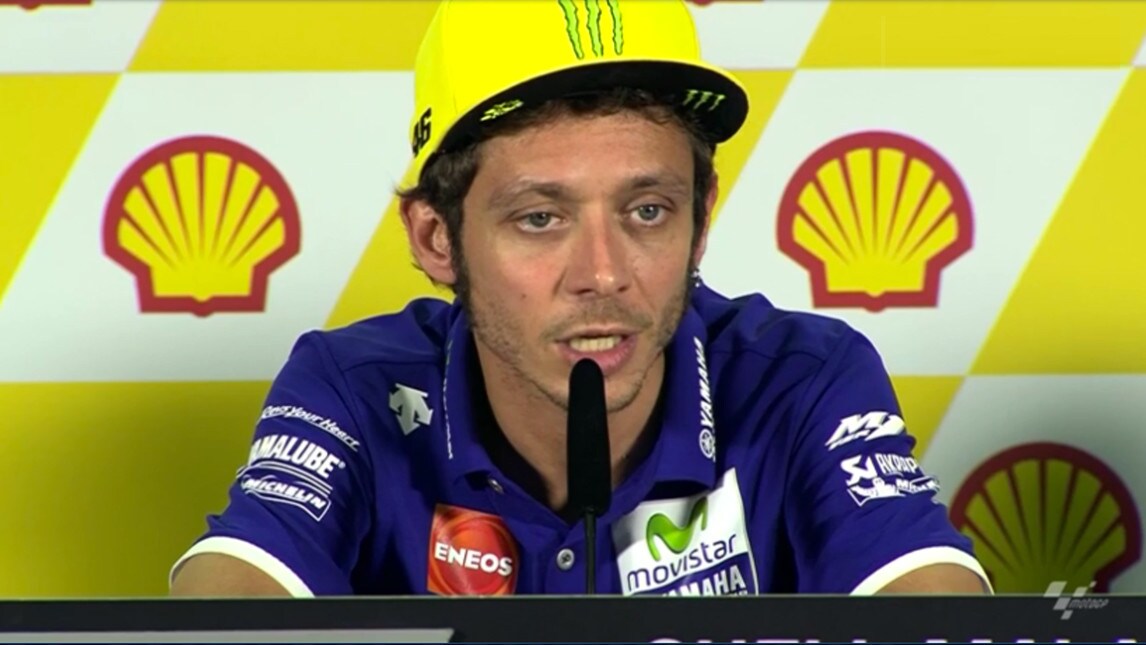 MotoGP Sepang, Rossi. "Incognite asfalto nuovo e temperatura"