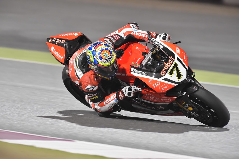 SBK Qatar, gara1: Davies suona la 10°, titolo a Rea
