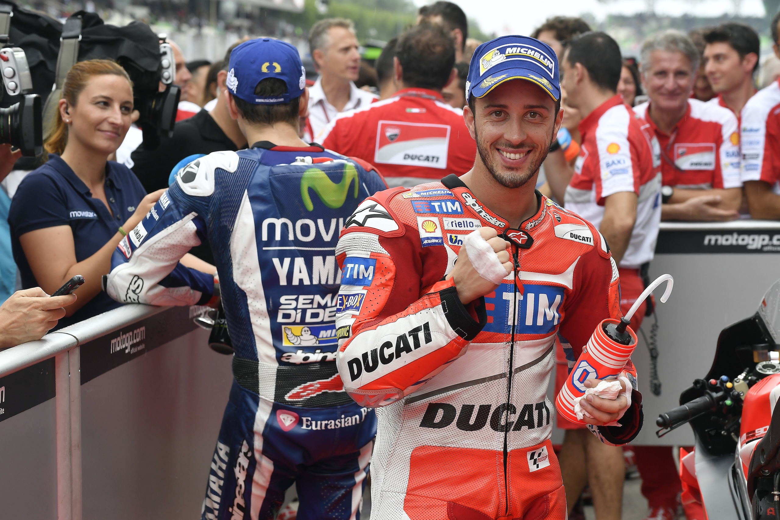 MotoGP Sepang, Dovizioso: "Li ho cucinati tutti"