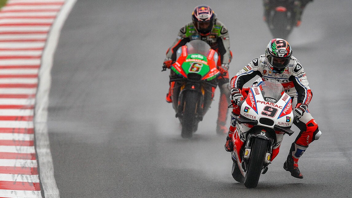 MotoGP Sepang, Petrucci: "Era impossibile vedere qualcosa"
