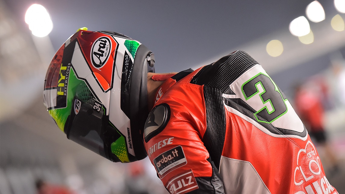 SBK Qatar, Giugliano: "Non c'era un modo più triste per salutare la squadra"
