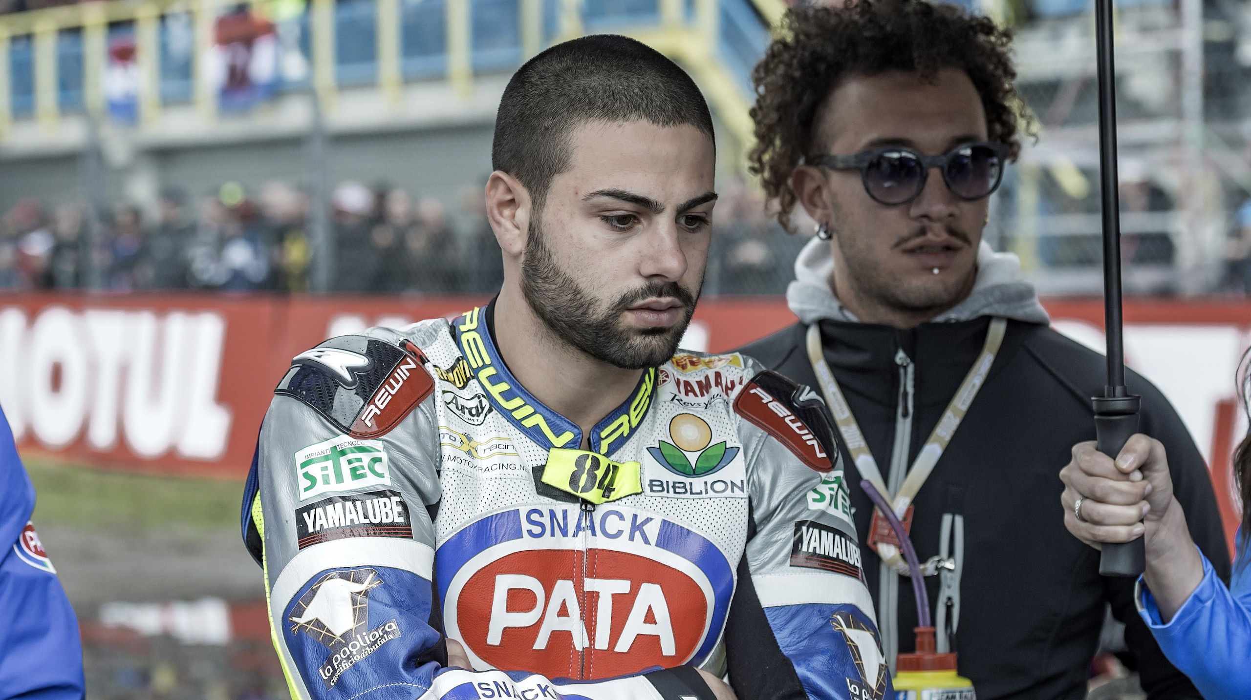 Russo nel mondiale SBK 2017 con Yamaha Guandalini