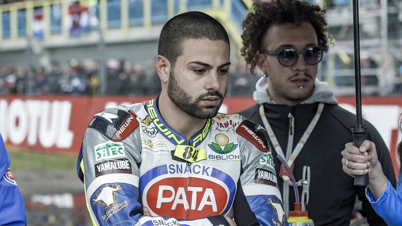Russo nel mondiale SBK 2017 con Yamaha Guandalini