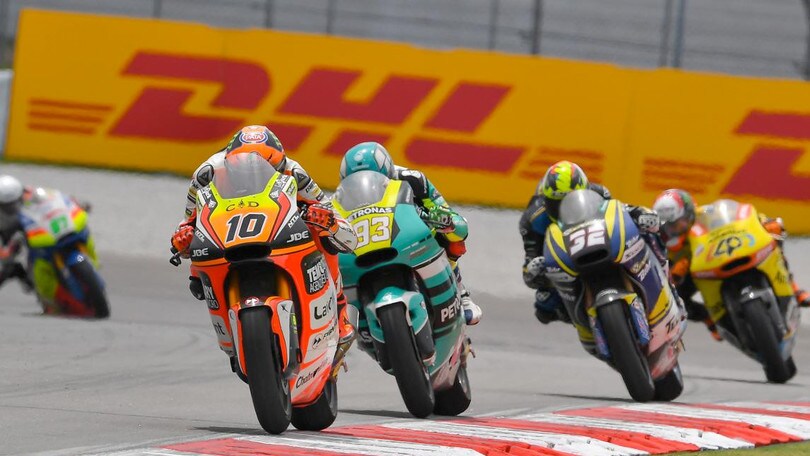 Moto2: l'entry list del 2017
