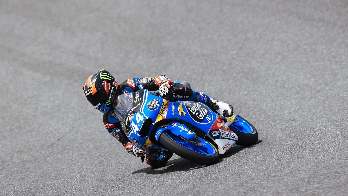 Moto3 Valencia, Canet conquista la pole