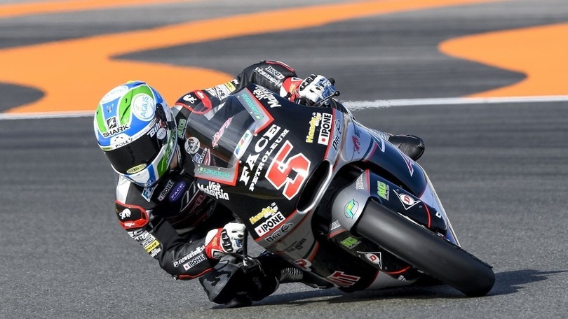 Moto2 Valencia, Zarco cala l'hat trick