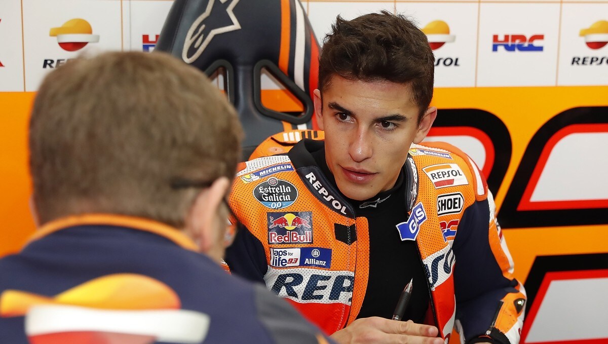 MotoGP Valencia, Marquez "Ho avuto un grosso problema in partenza"