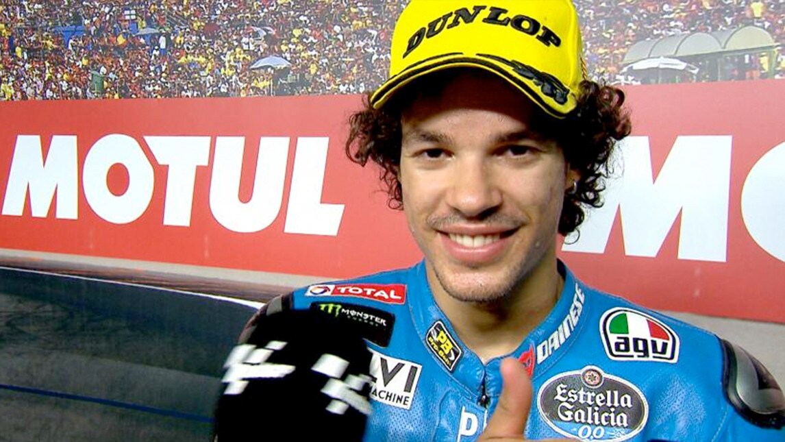 Moto2 Valencia, Morbidelli: "Una fantastica stagione"