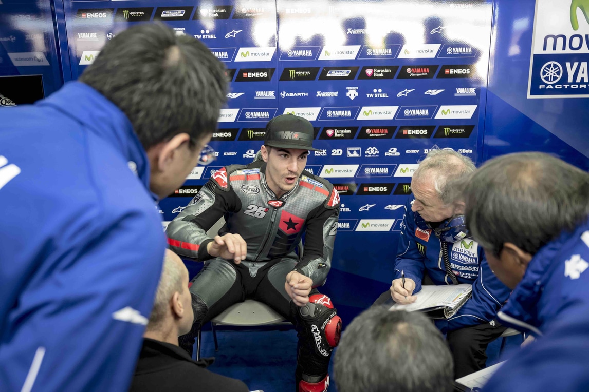 MotoGP, test Valencia 5° ora: che Vinales!