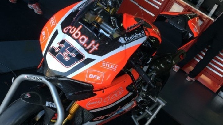SBK test Aragon, day1: Kawasaki leader, Melandri rientra e va forte