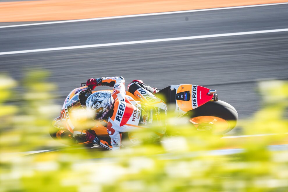 MotoGP test Valencia, Marquez: "Lavorato molto sul passo. Lorenzo-Ducati? Scelta rischiosa"