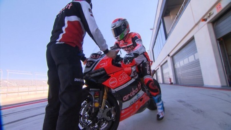 Melandri entusiasta della Ducati SBK: “Non siamo lontani”