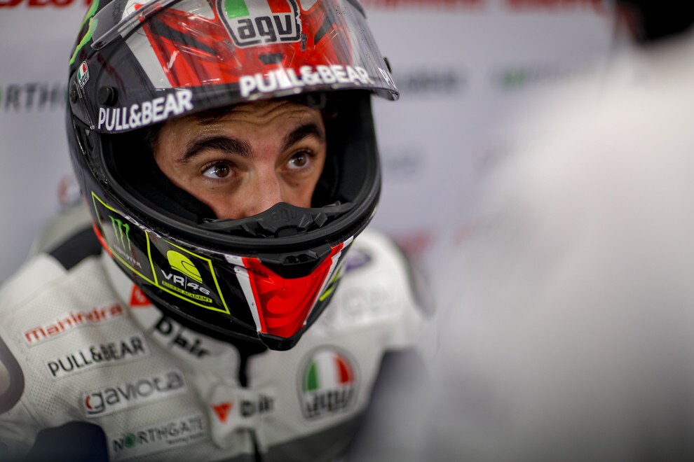 Bagnaia, che debutto in Moto2!