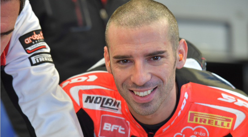 Melandri con la Ducati, test a Jerez: foto