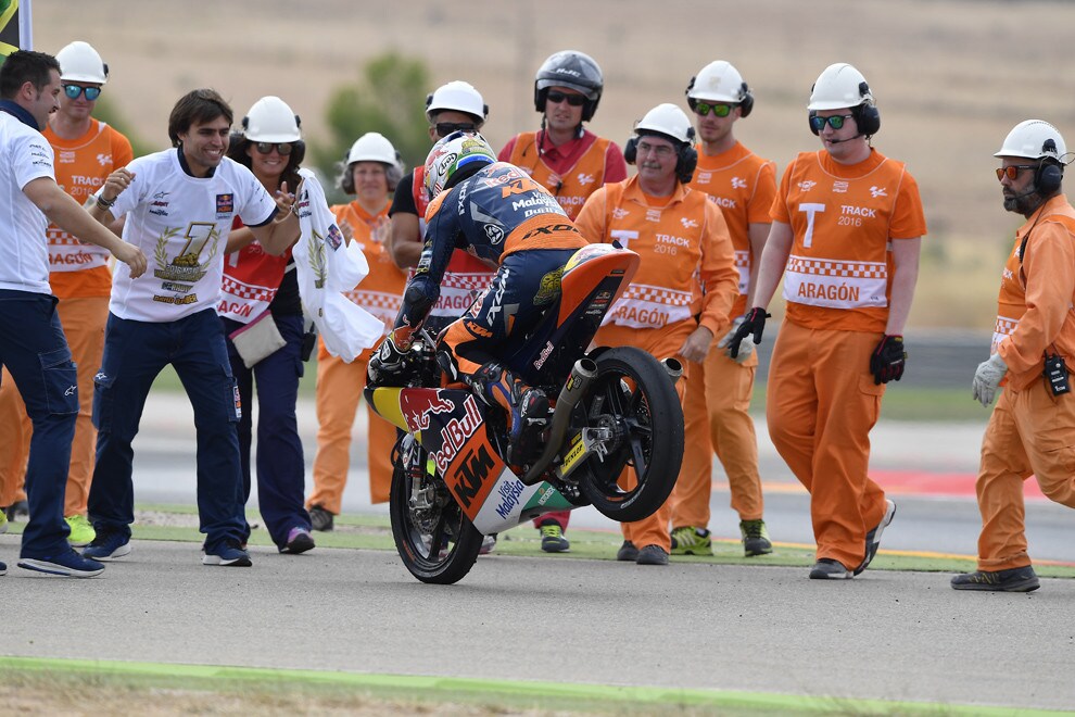 Moto2, Binder: "Peccato che la stagione sia finita!"