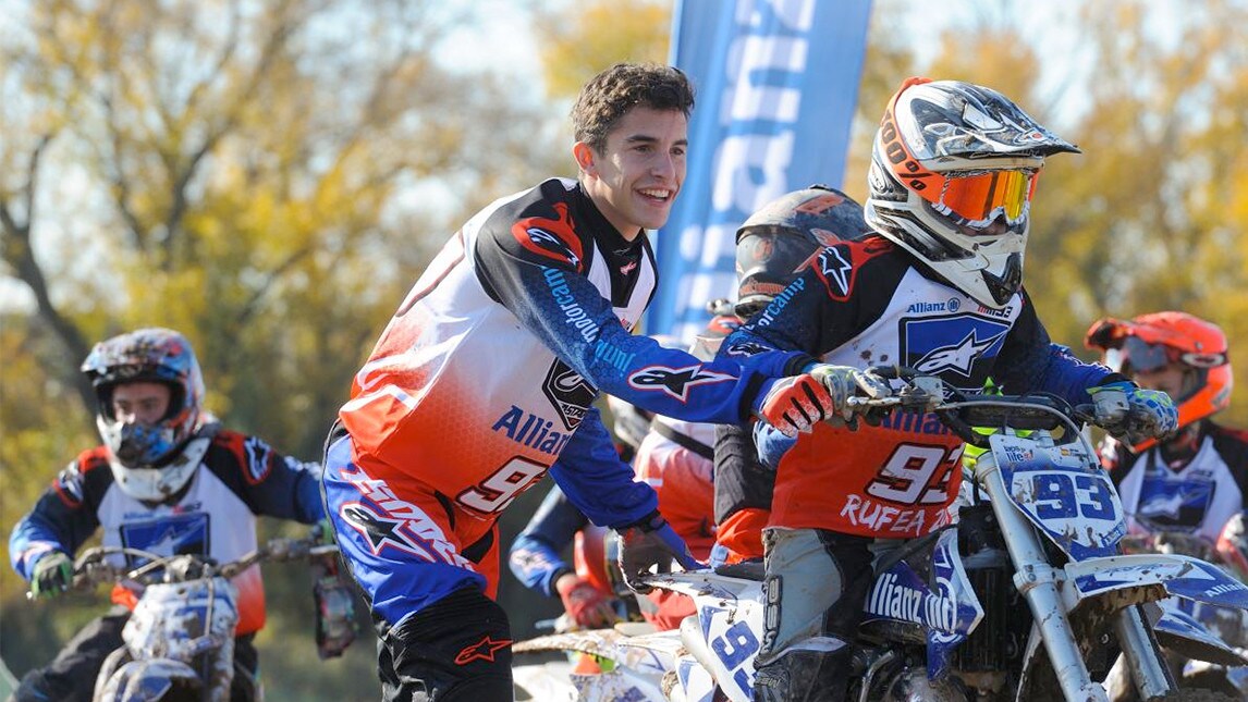MotoGP: Marquez maestro allo Junior Camp