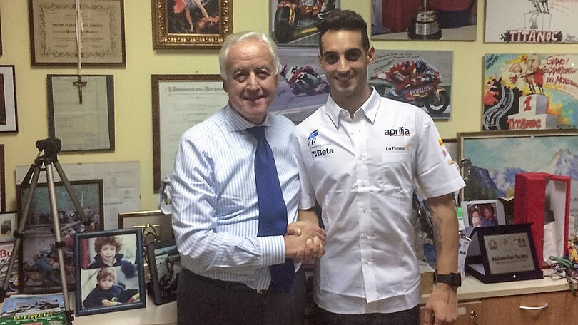 Mercado firma con IodaRacing: nel mondiale 2017 in sella all’Aprilia