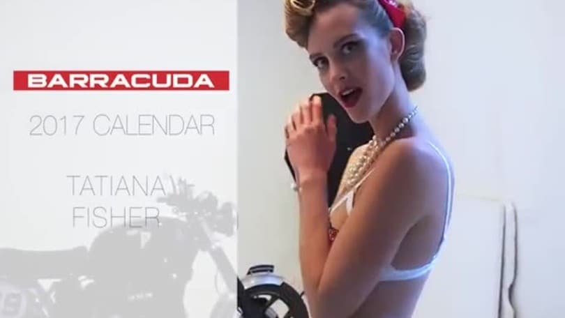 Calendario Barracuda 2017: il backstage con Tatiana Fisher