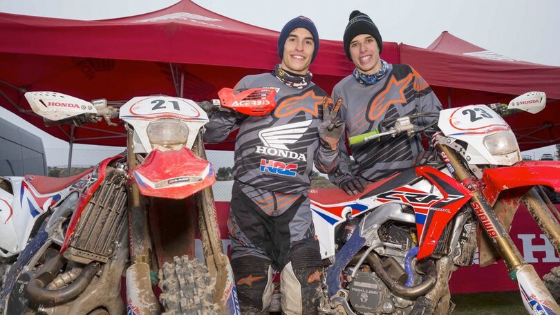 Marquez sfiora il podio nell'enduro