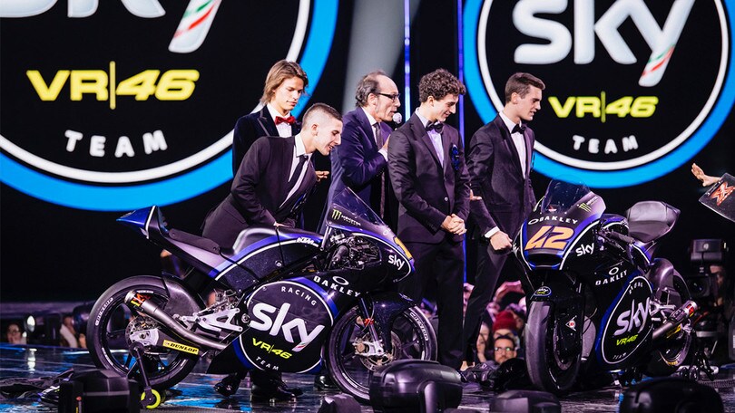 Lo Sky Racing Team VR46 si "svela" a X-Factor