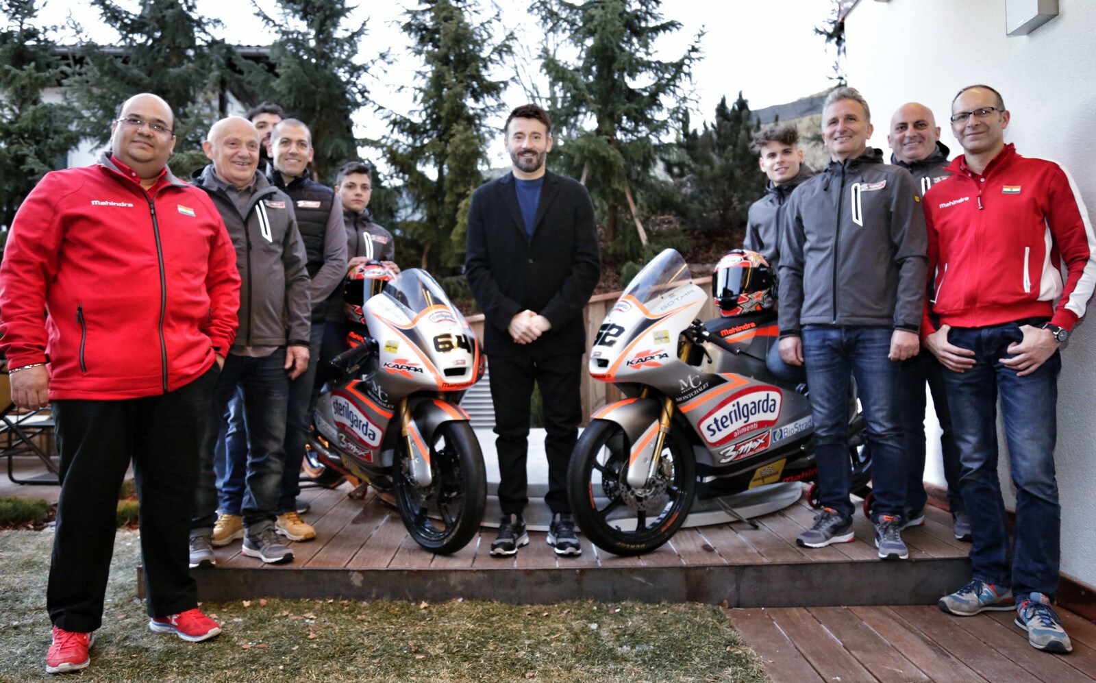 Biaggi presenta il suo team e punta al mondiale Moto3
