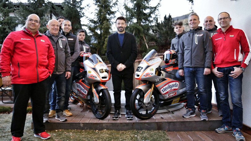 Biaggi presenta il suo team e punta al mondiale Moto3