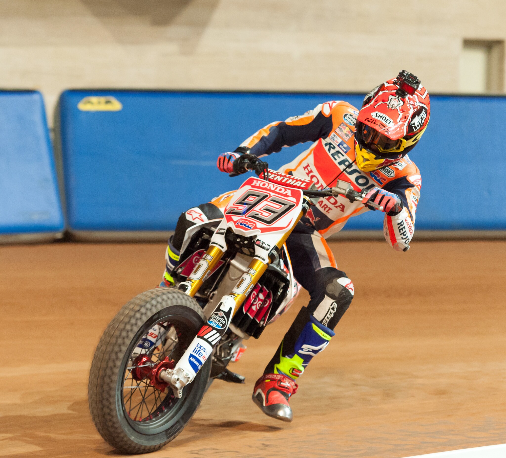 Superprestigio: Marquez batte gli specialisti del flat track
