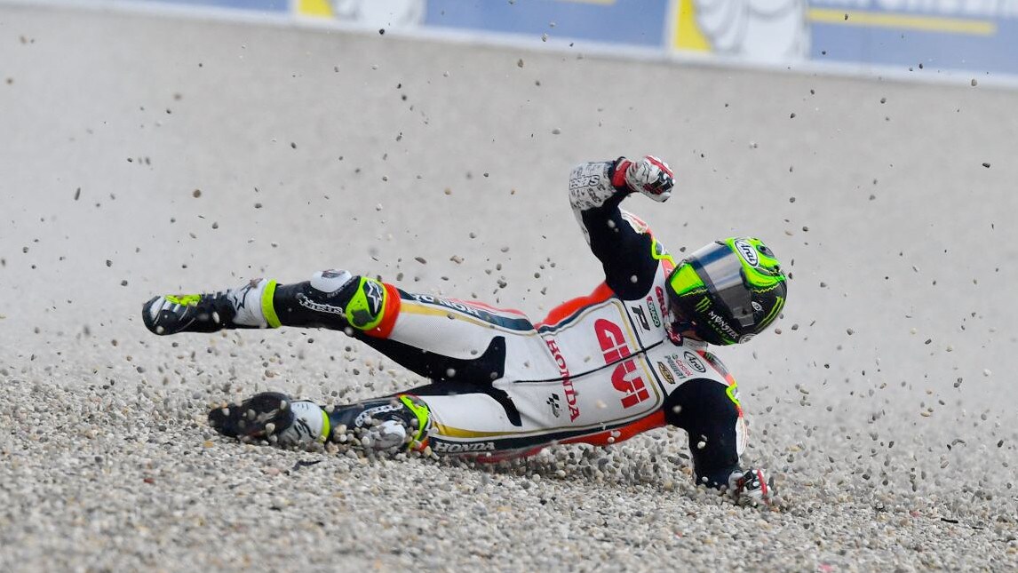 Motomondiale: le cadute del 2016
