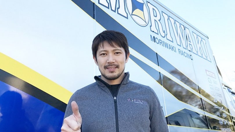 Kiyonari nella Superbike giapponese con Moriwaki