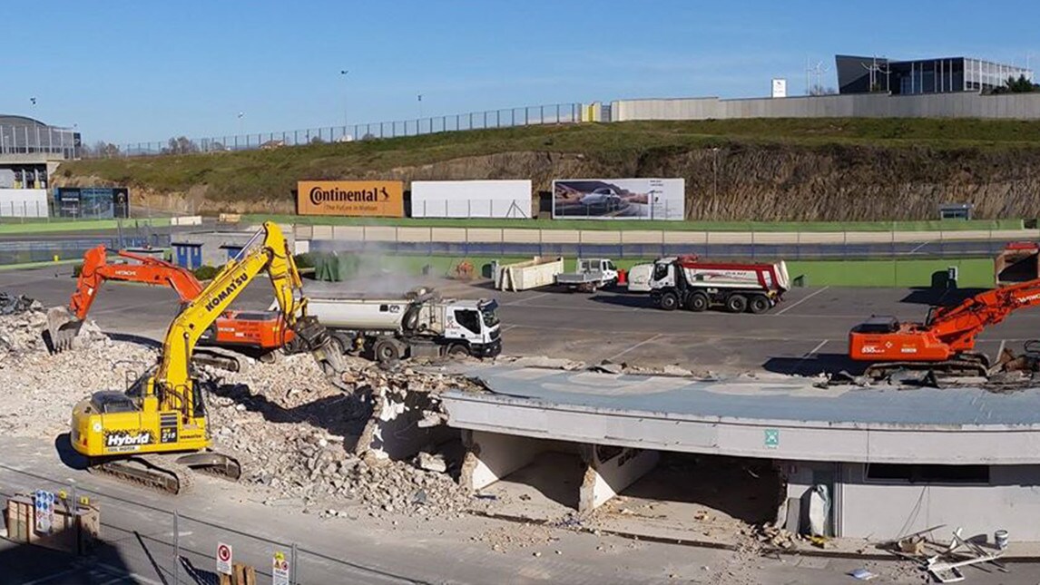 Vallelunga: iniziati i lavori alle tribune e al paddock