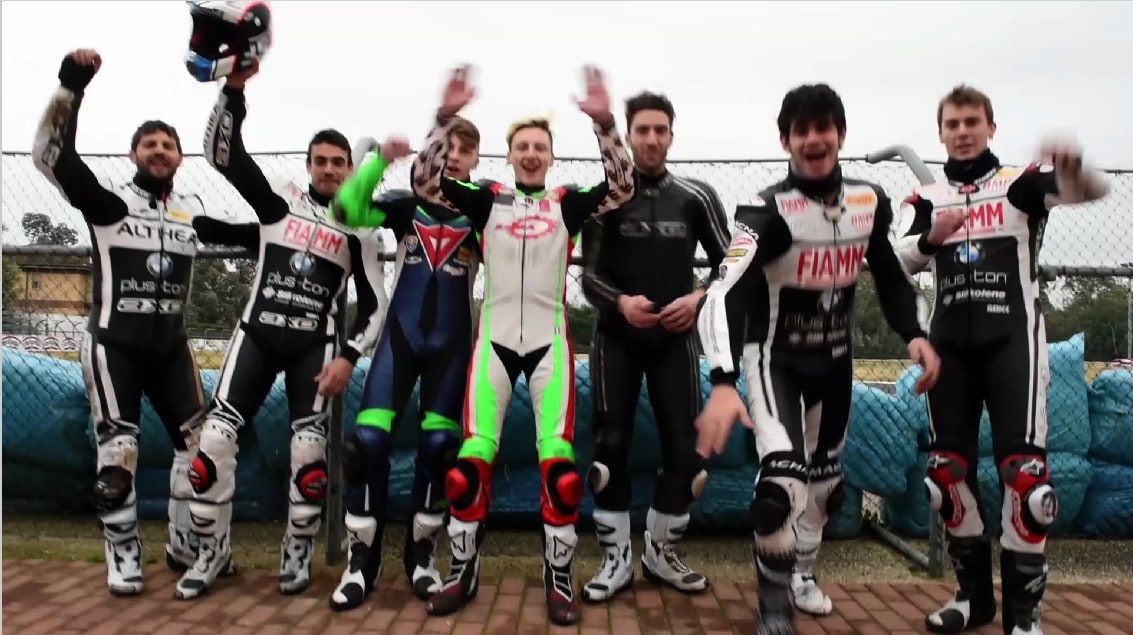 ESCLUSIVO - Althea, il team che sorride si sfida col motard (VIDEO)