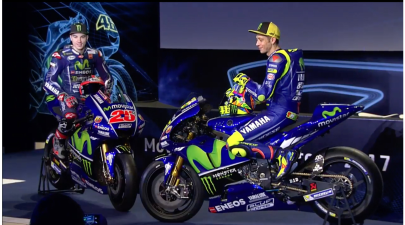 Yamaha M1 2017: la nuova moto di Rossi e Vinales